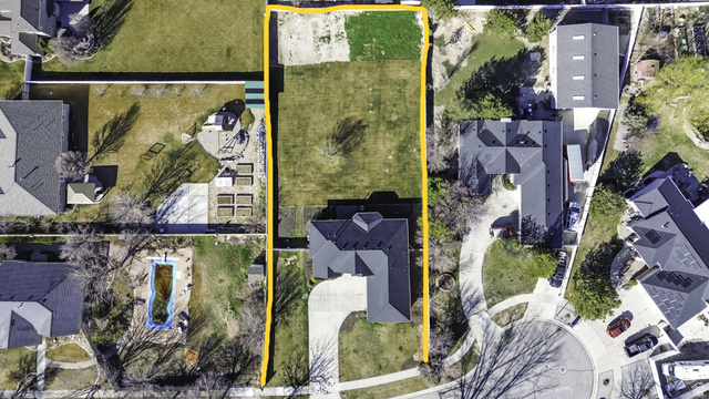 13176 Day Court Draper, UT 84020 - Photo 41 of 45 Aerial view of residential area with property boundaries highlighted