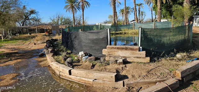 a view of a balcony with an outdoor space