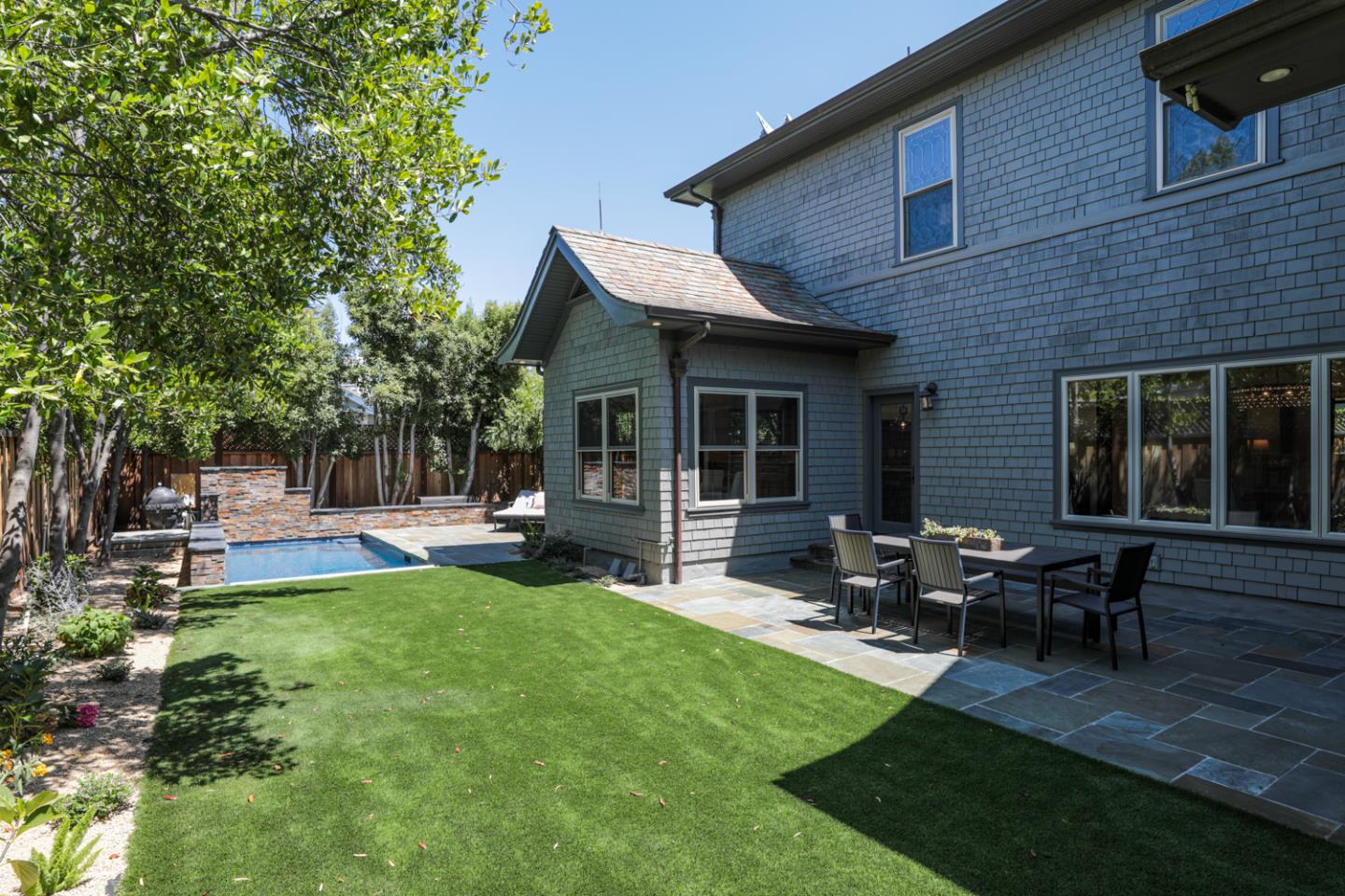 255 Lyell Street Los Altos, CA 94022 - Photo 24 of 50 a view of a house with patio