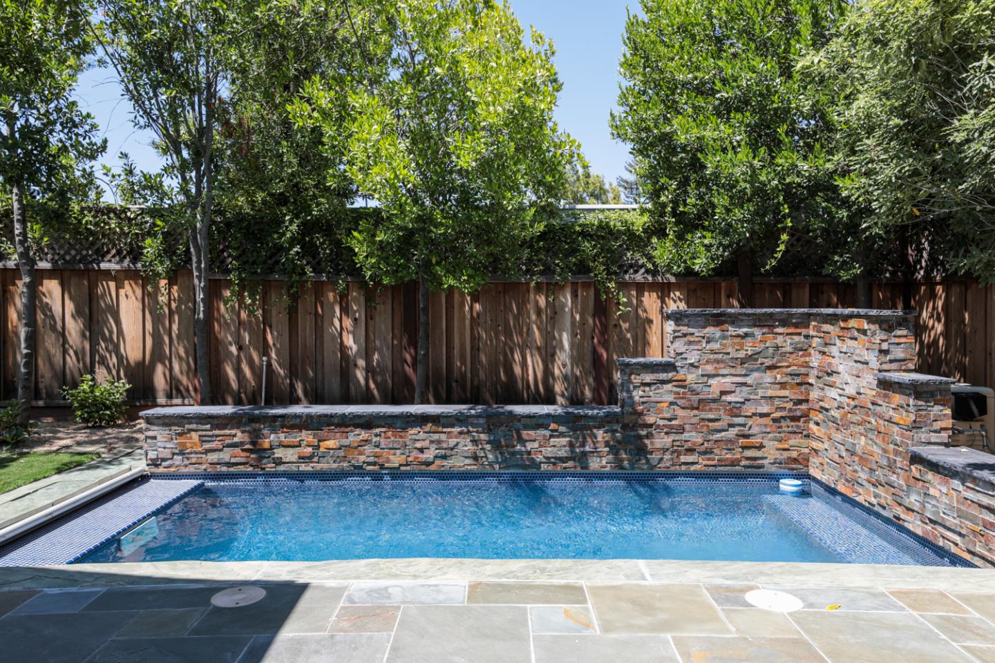 255 Lyell Street Los Altos, CA 94022 - Photo 30 of 50 a view of outdoor space with wooden deck and trees