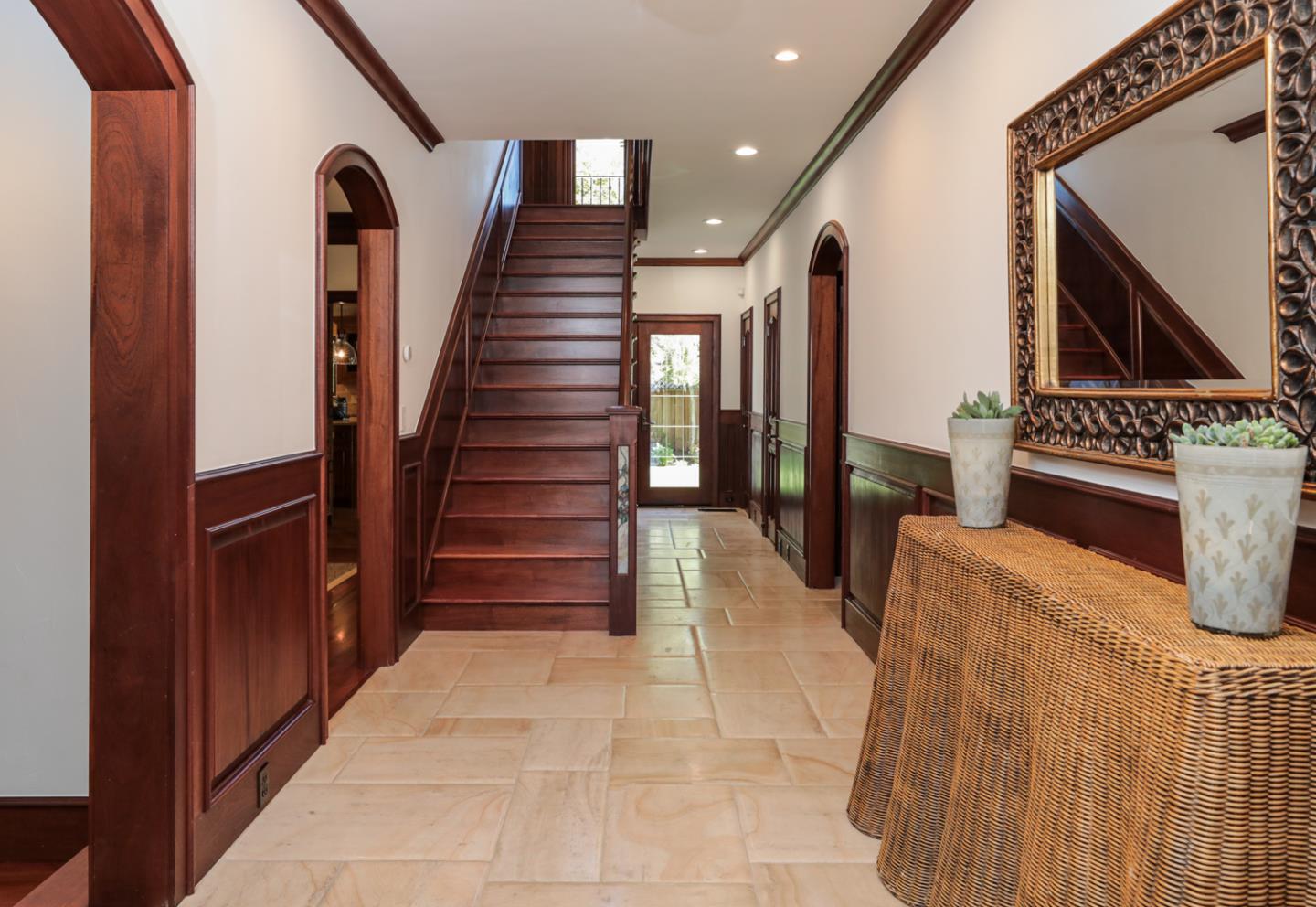 255 Lyell Street Los Altos, CA 94022 - Photo 9 of 50 a view of entryway and hall with wooden floor