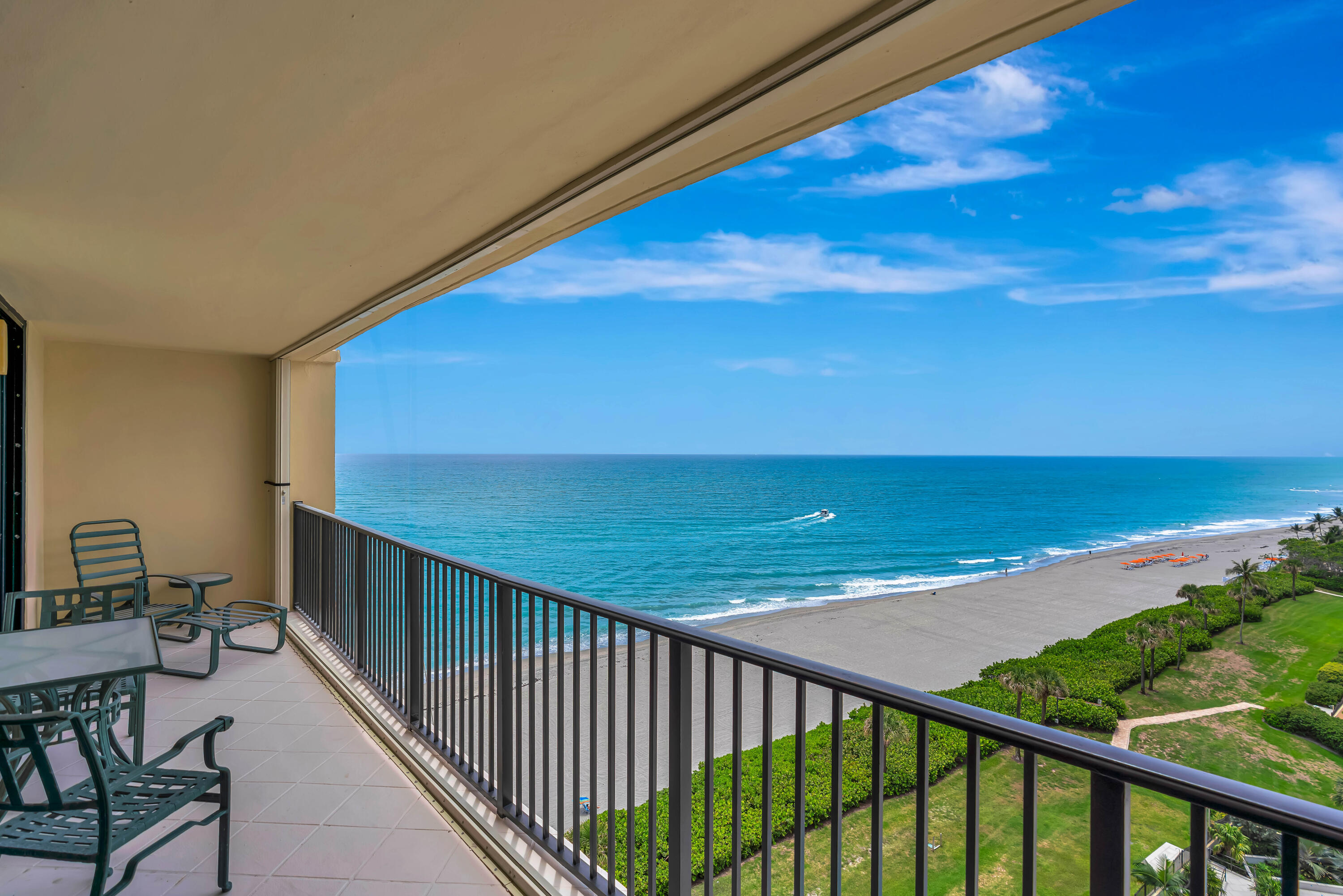 200 Ocean Trail Way, Unit 1009 Jupiter, FL 33477 - Photo 13 of 36 a view of a balcony with an ocean view