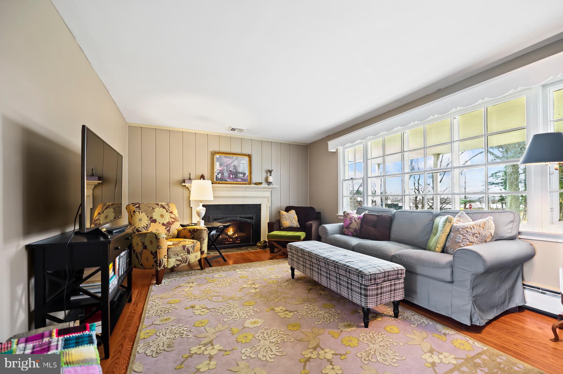 17 Devon Road Malvern, PA 19355 - Photo 2 of 35 Large Family Room with Beautiful Picture Window