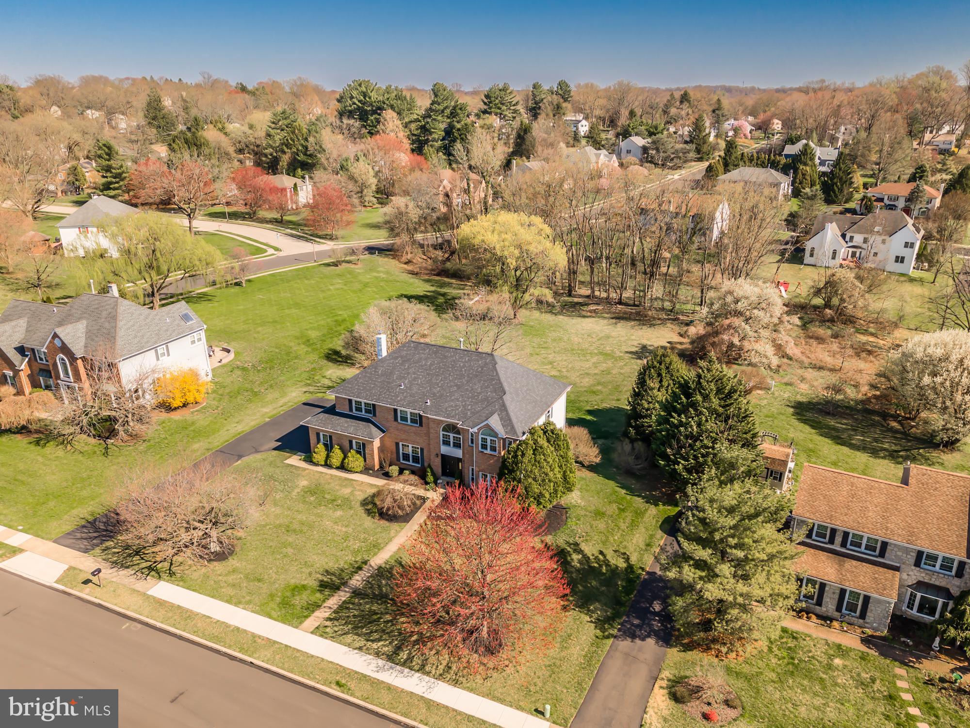 1537 Foxbury Road Ambler, PA 19002 - Photo 2 of 52 an aerial view of residential houses with outdoor space