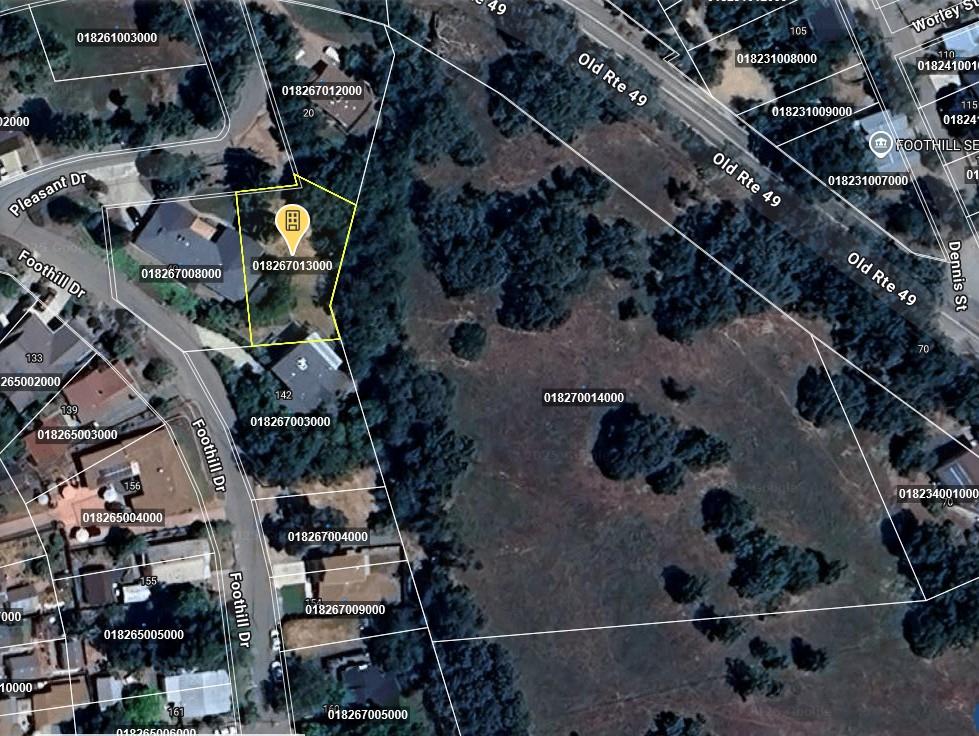 150 Foothill Drive Sutter Creek, CA 95685 - Photo 12 of 13 an aerial view of residential houses with outdoor space