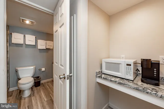 a close view of dining table