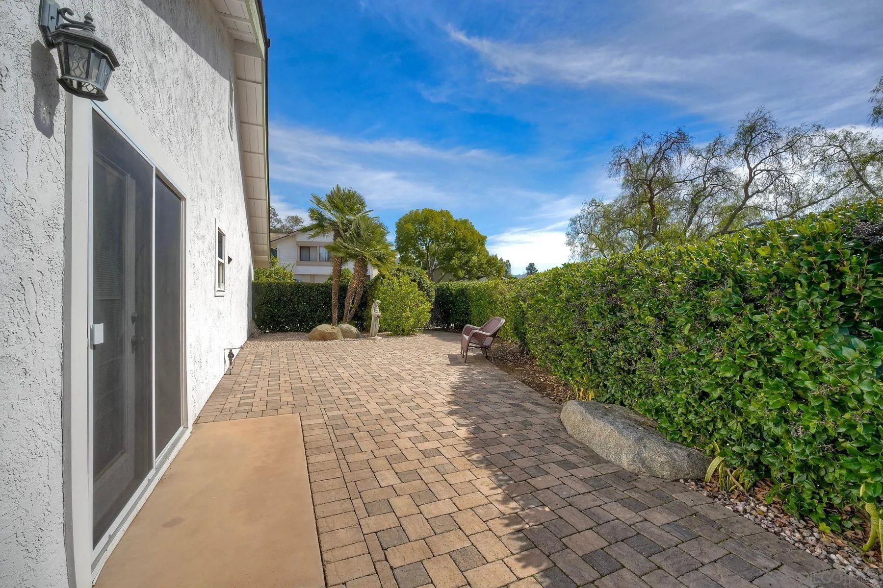 17240 Cuvee Court Poway, CA 92064 - Photo 30 of 62 a view of a pathway with a yard