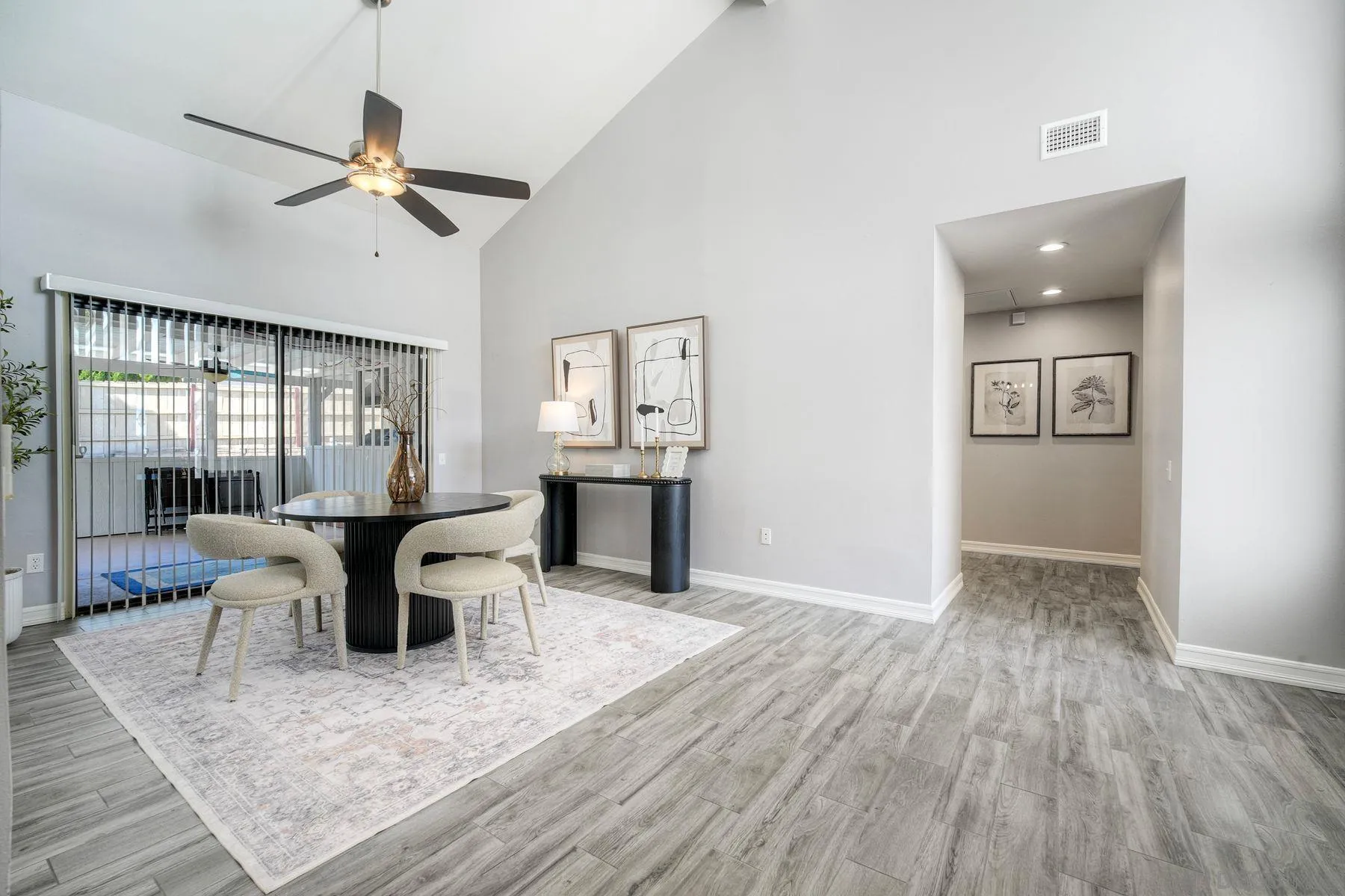 17240 Cuvee Court Poway, CA 92064 - Photo 6 of 62 a view of a livingroom with furniture and wooden floor