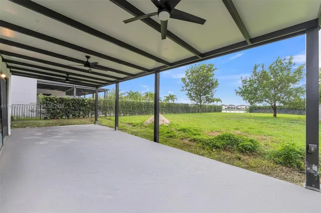 a view of a lake with a city