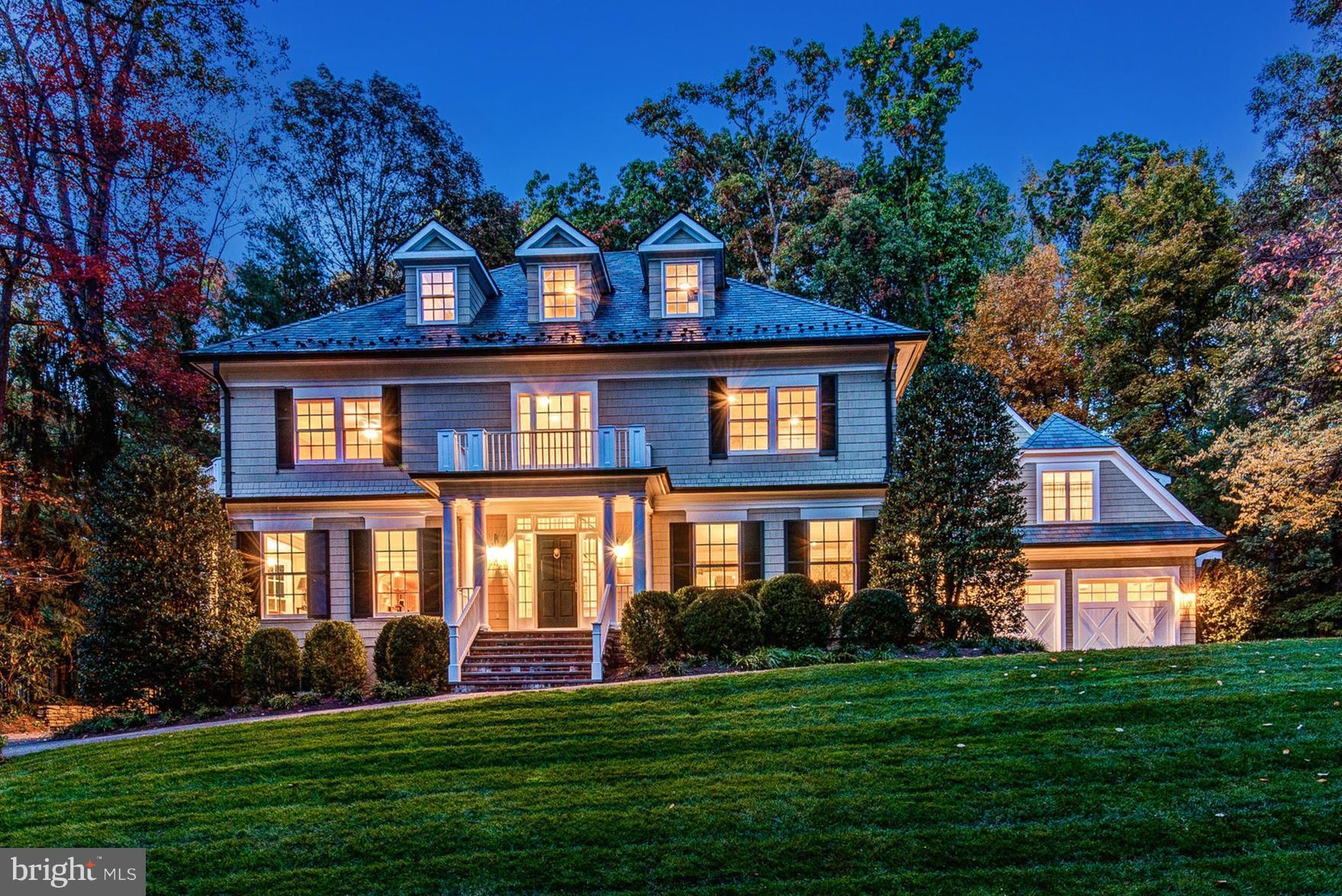 7414 Dulany Drive McLean, VA 22101 - Photo 2 of 30 front view of a house with a yard