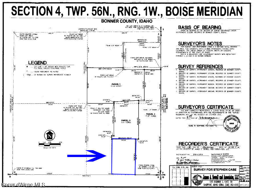 7 Timber Haven Road Sagle, ID 83860 - Photo 24 of 34 survey outlined