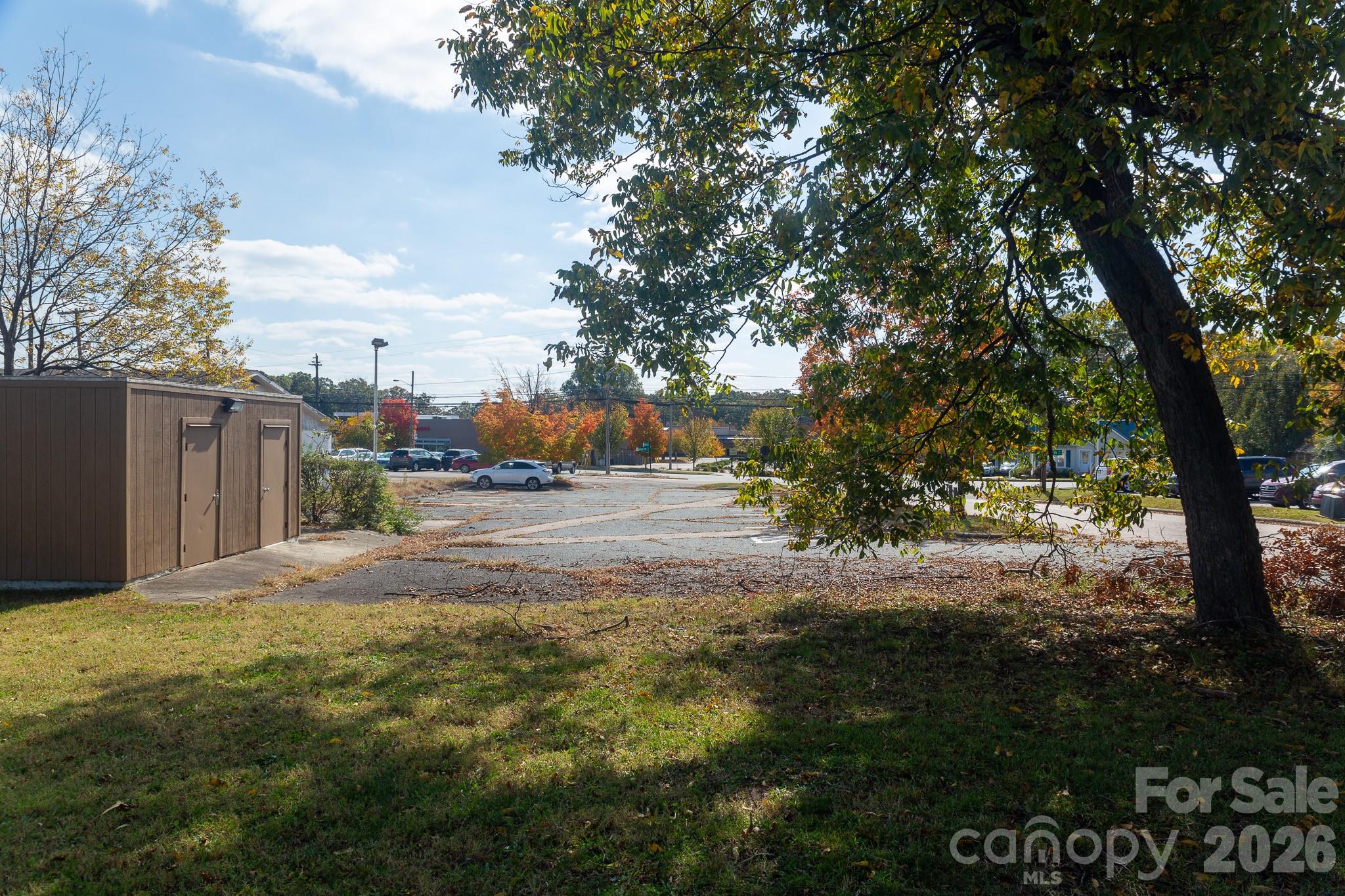 0 Jackson Park Road Kannapolis, NC 28083 - Photo 2 of 18 a view of dirt yard with a large tree