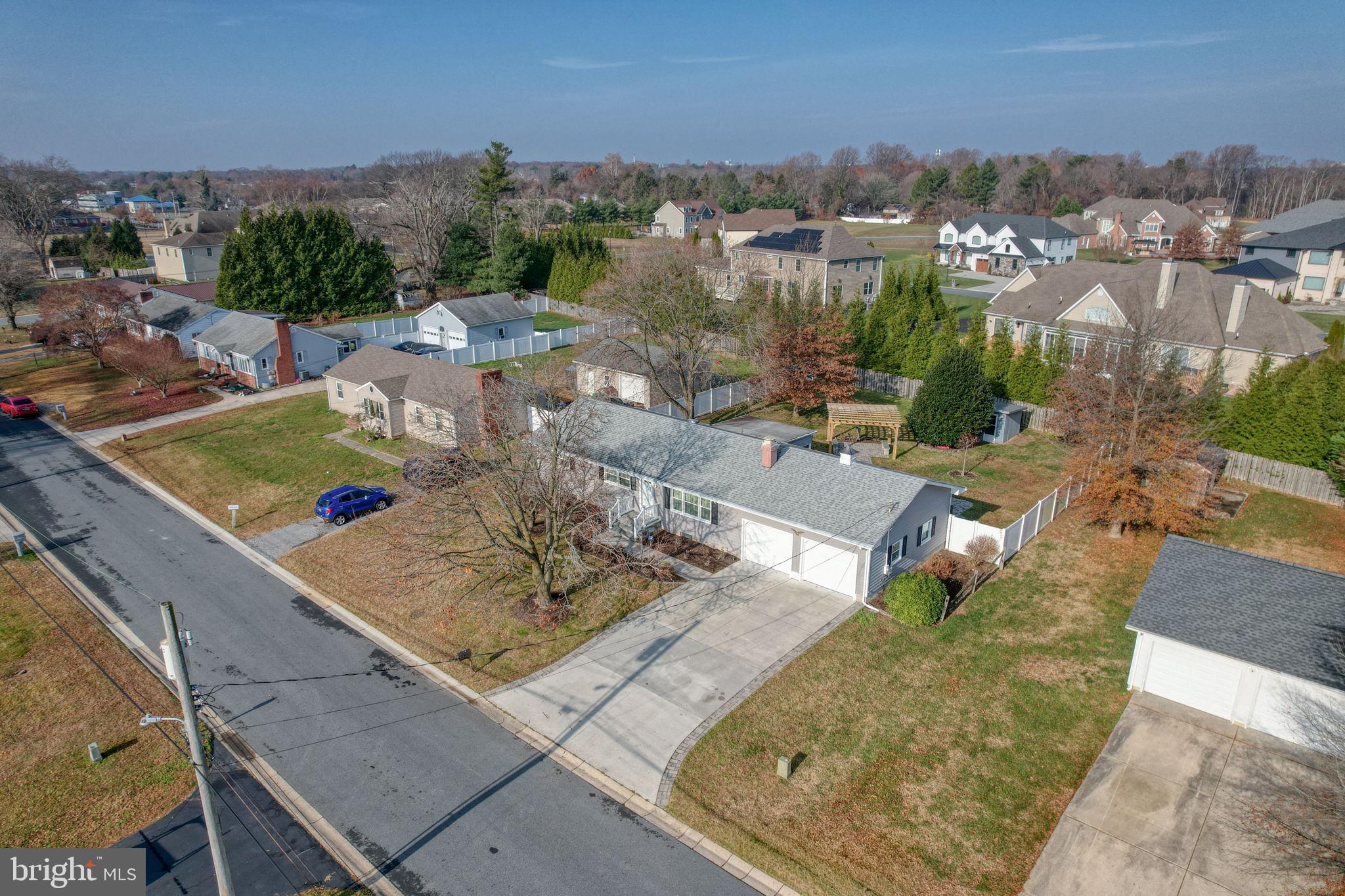 131 Rodric Terrace Dover, DE 19901 - Photo 40 of 45 an aerial view of a house having yard
