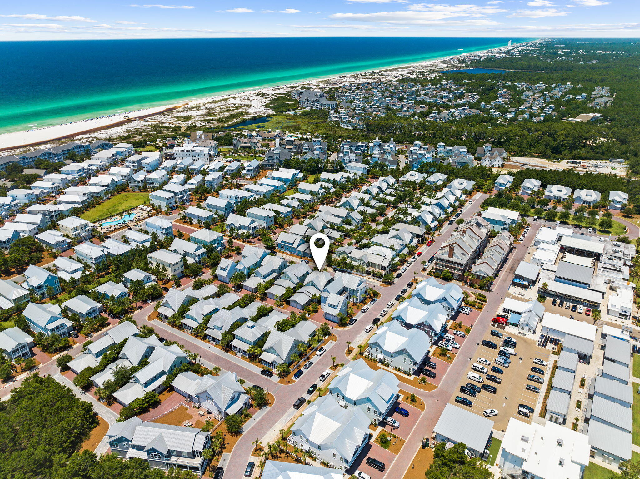 19 West Chester Street Inlet Beach, FL 32461 - Photo 2 of 49 an aerial view of a city