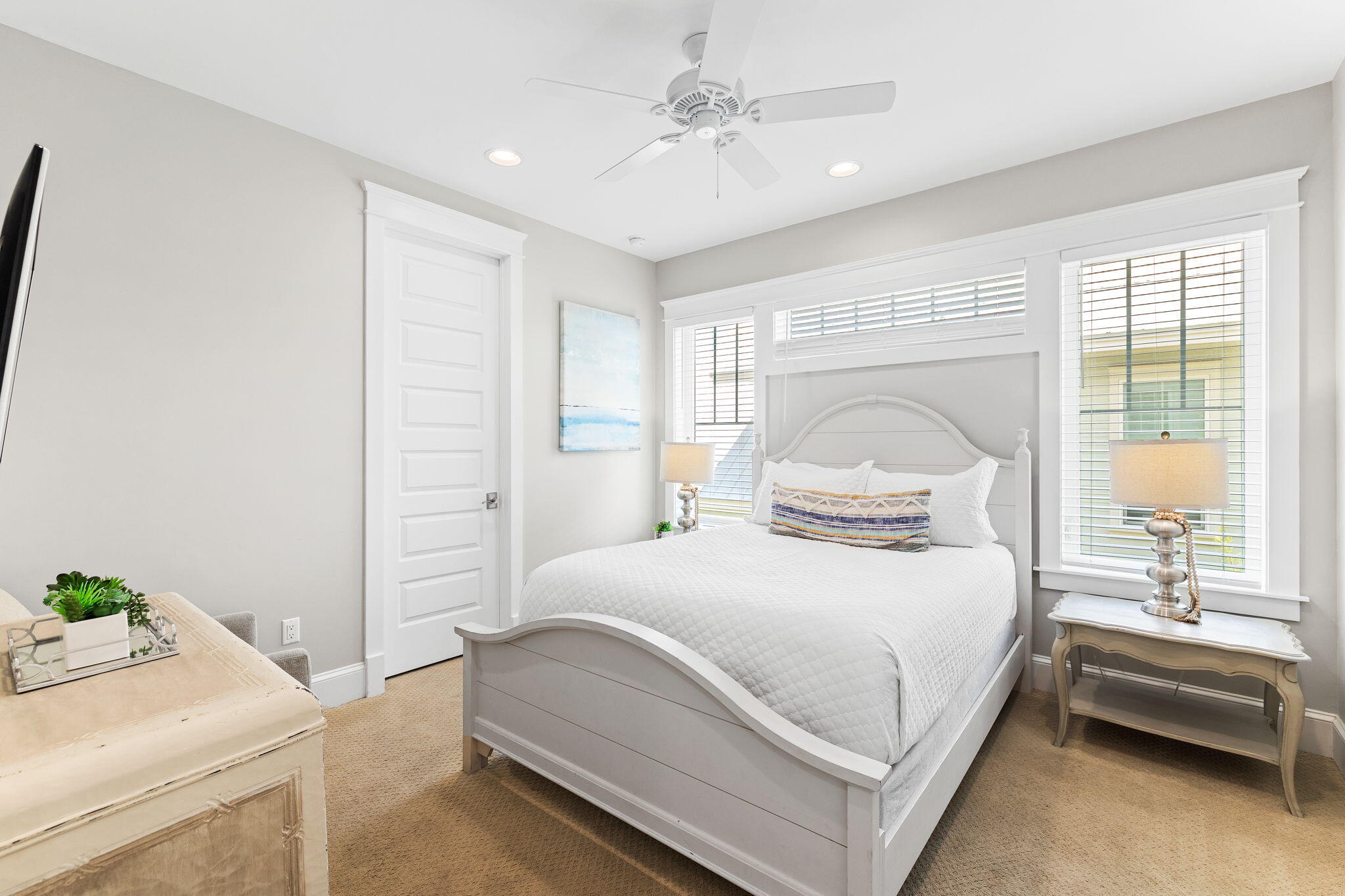 19 West Chester Street Inlet Beach, FL 32461 - Photo 21 of 49 a bedroom with a bed and a window