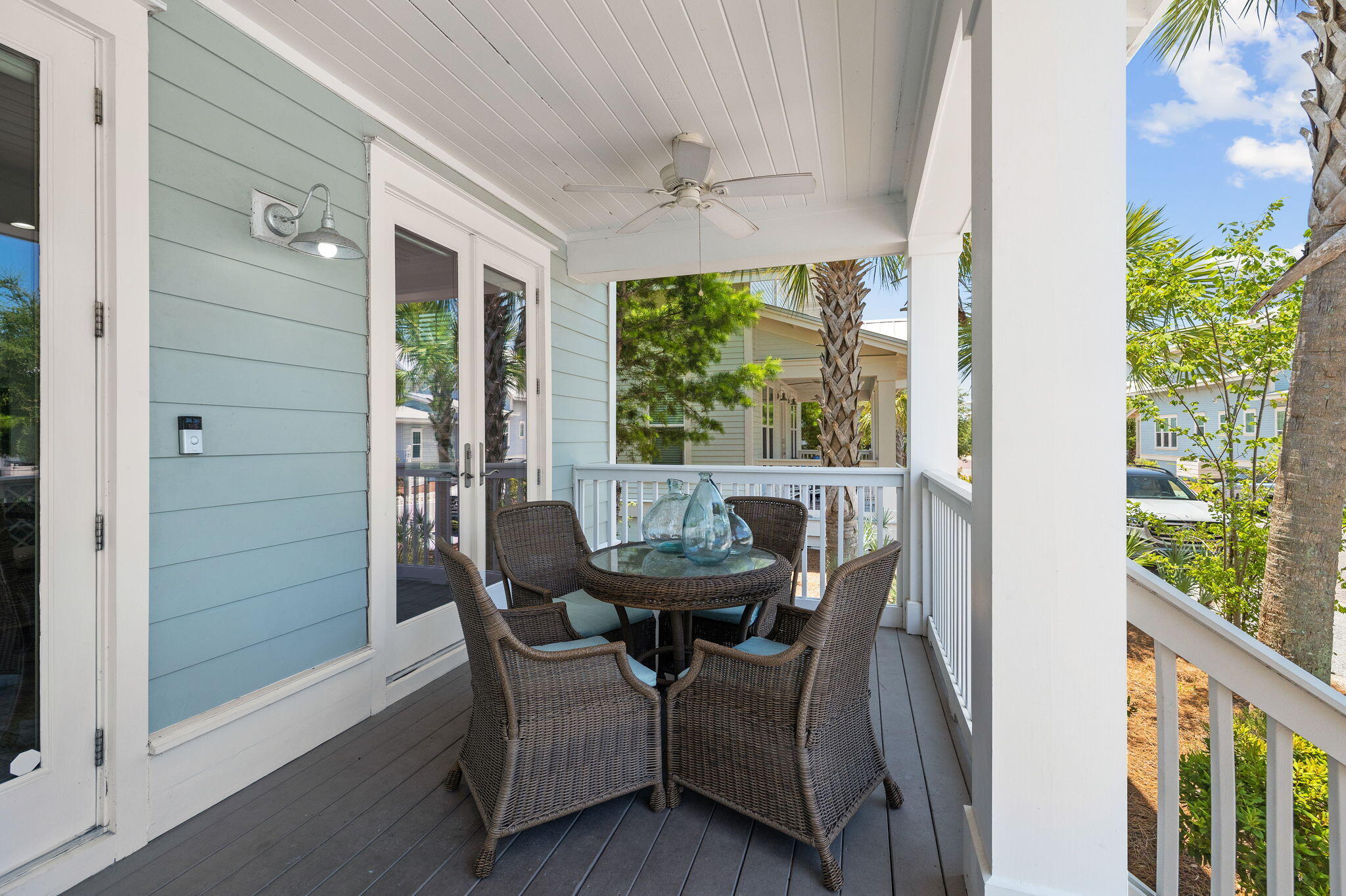 19 West Chester Street Inlet Beach, FL 32461 - Photo 31 of 49 a dining room with furniture window and outside view