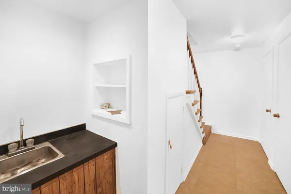 a view of room with gym equipment