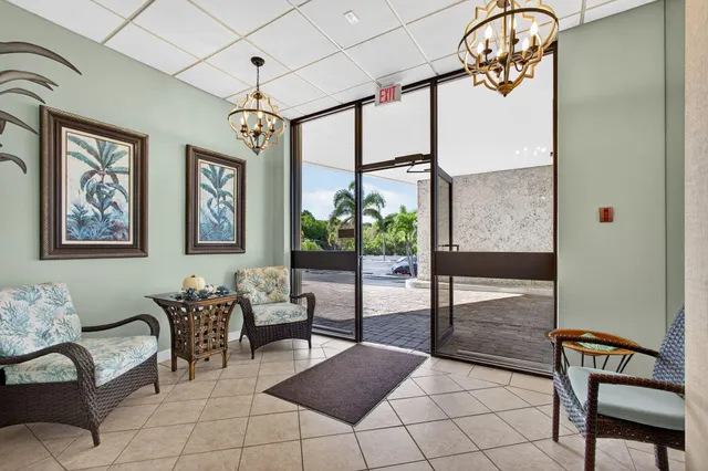 a view of a hallway with a white walls