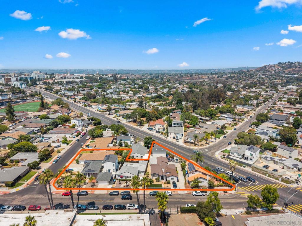 6499 Montezuma Road San Diego, CA 92115 - Photo 9 of 10 an aerial view of a city
