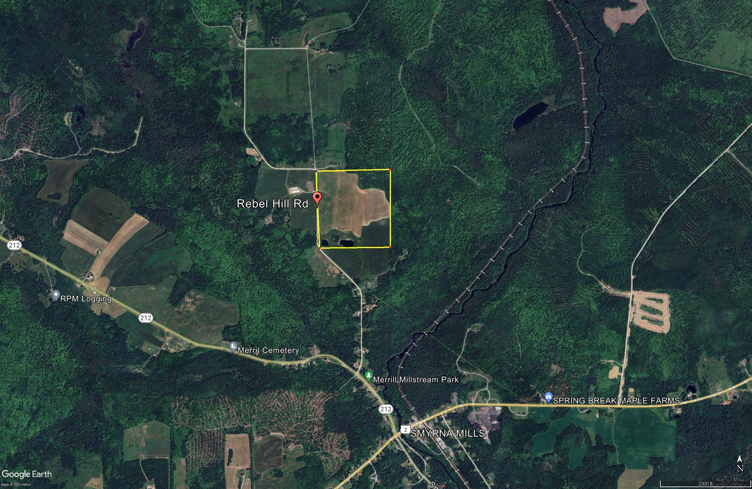 175 Rebel Hill Road Merrill, ME 04780 - Photo 2 of 18 66 rebel parcel distant