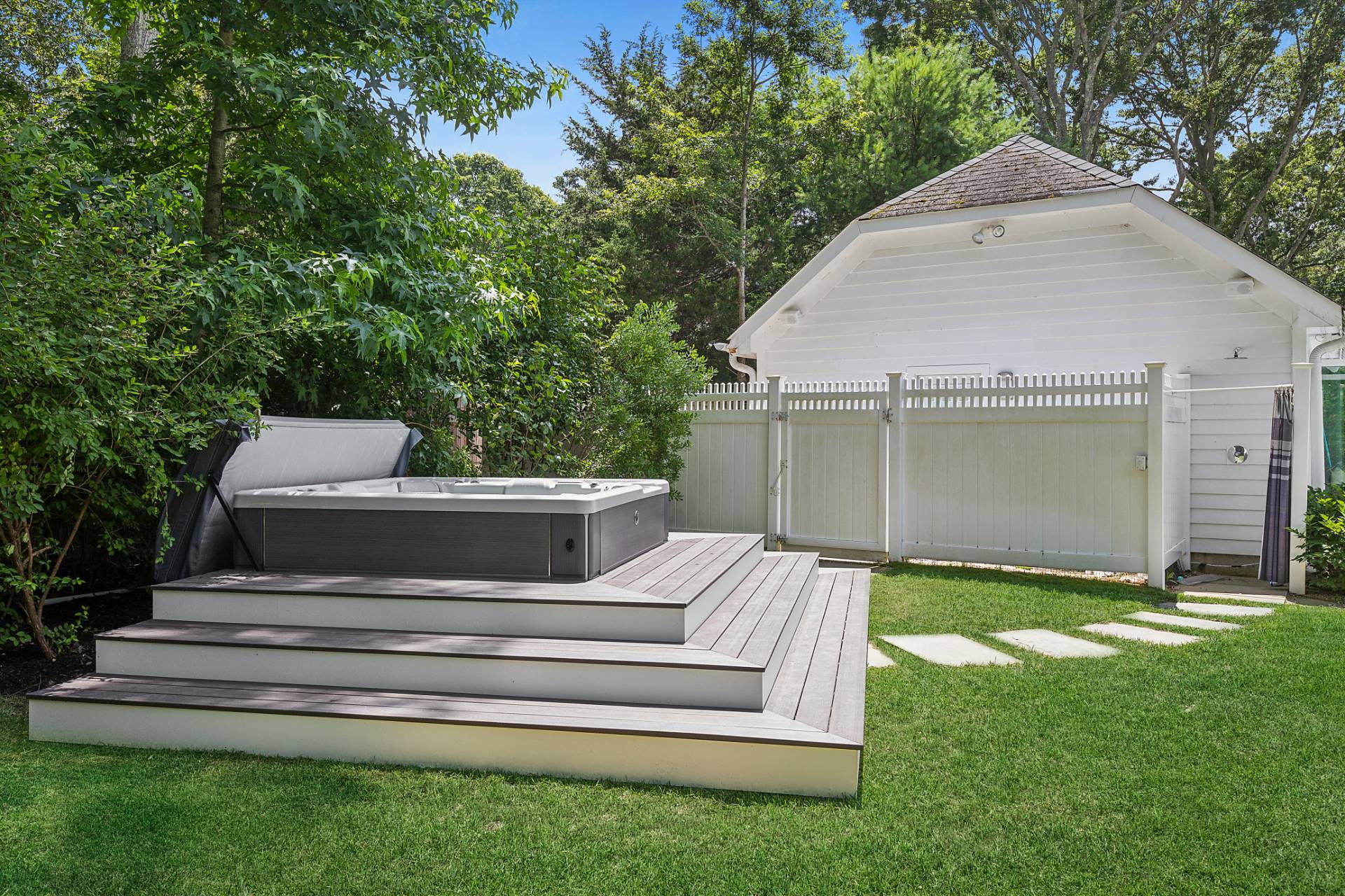 47 Tansey Lane Bridgehampton, NY 11932 - Photo 3 of 28 a view of backyard with garden