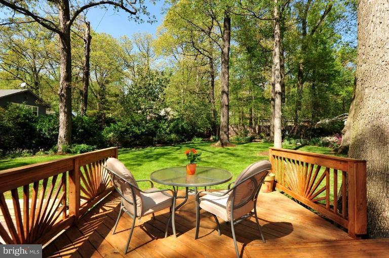 7905 Fort Hunt Road Alexandria, VA 22308 - Photo 22 of 24 Deck - View from