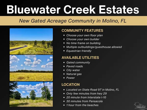 $170,000 | Lot 6 Sounder Drive, Molino, FL 32577