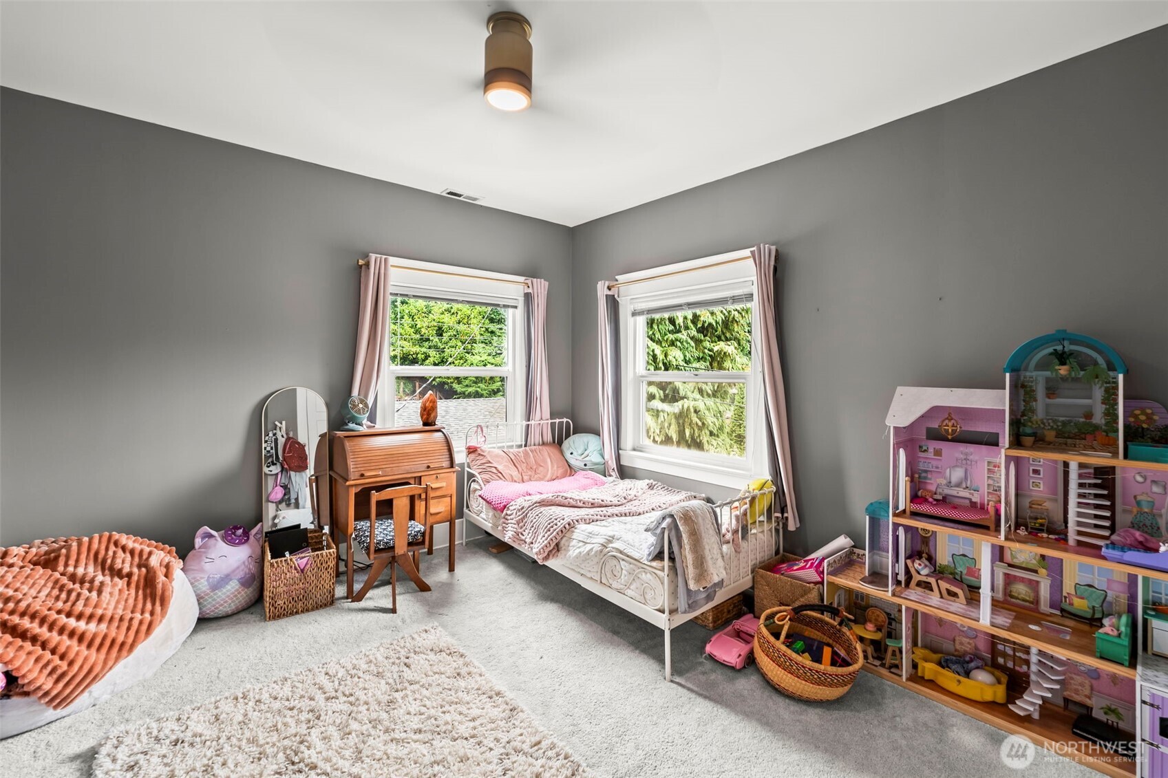 363 Del Monte Avenue Fircrest, WA 98466 - Photo 28 of 39 a bedroom with bed and a window