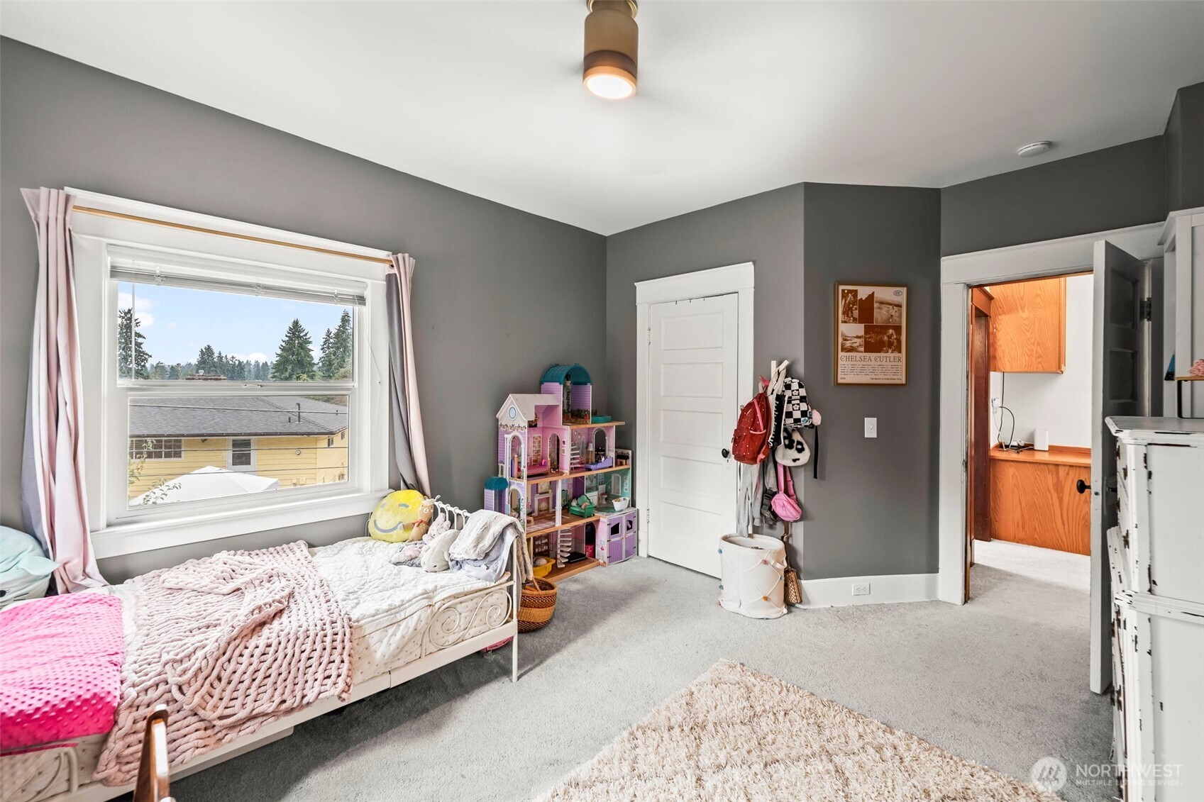 363 Del Monte Avenue Fircrest, WA 98466 - Photo 29 of 39 a bedroom with bed and a window