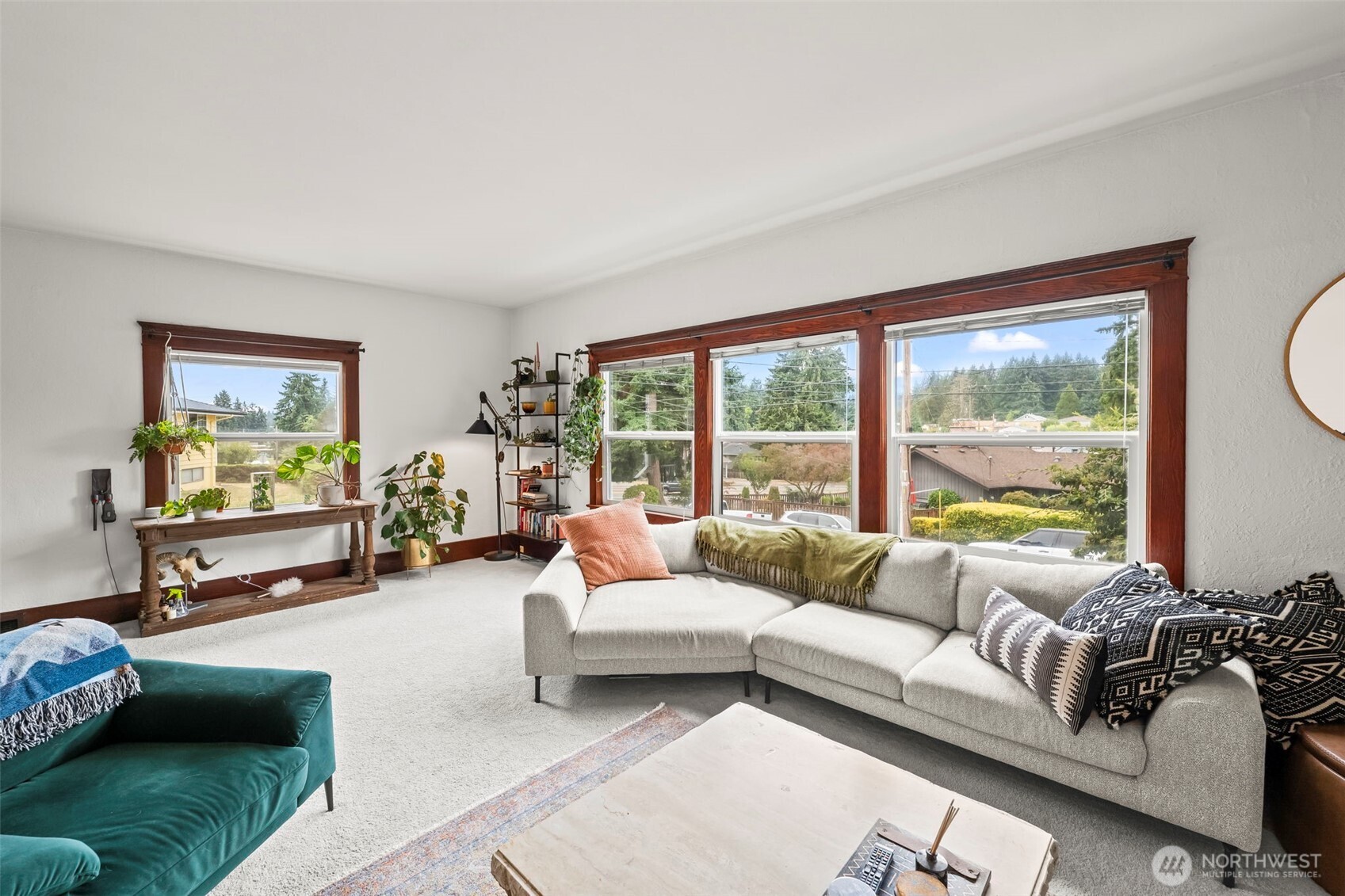 363 Del Monte Avenue Fircrest, WA 98466 - Photo 7 of 39 a living room with furniture and a large window
