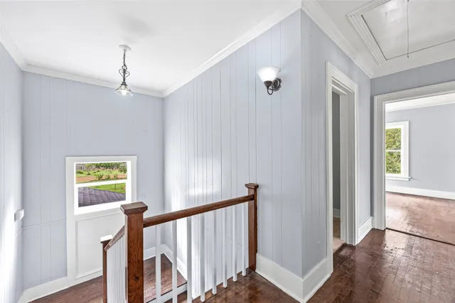 a view of entryway with stairs