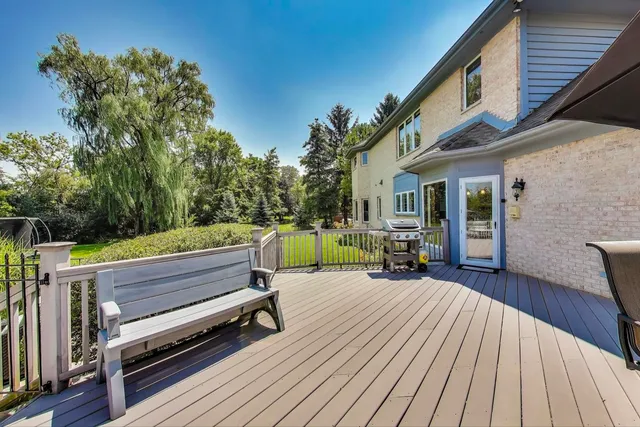 a view of swimming pool with an outdoor space and seating area