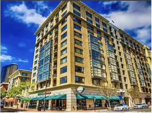 a view of a flower in a yard