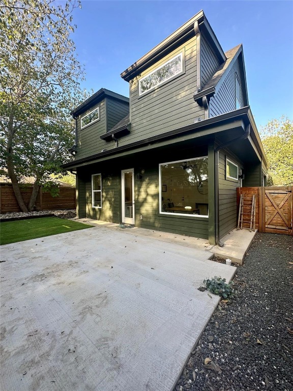 3417 Elija Street, Unit 2 Austin, TX 78745 - Photo 27 of 28 Back of house featuring a gate