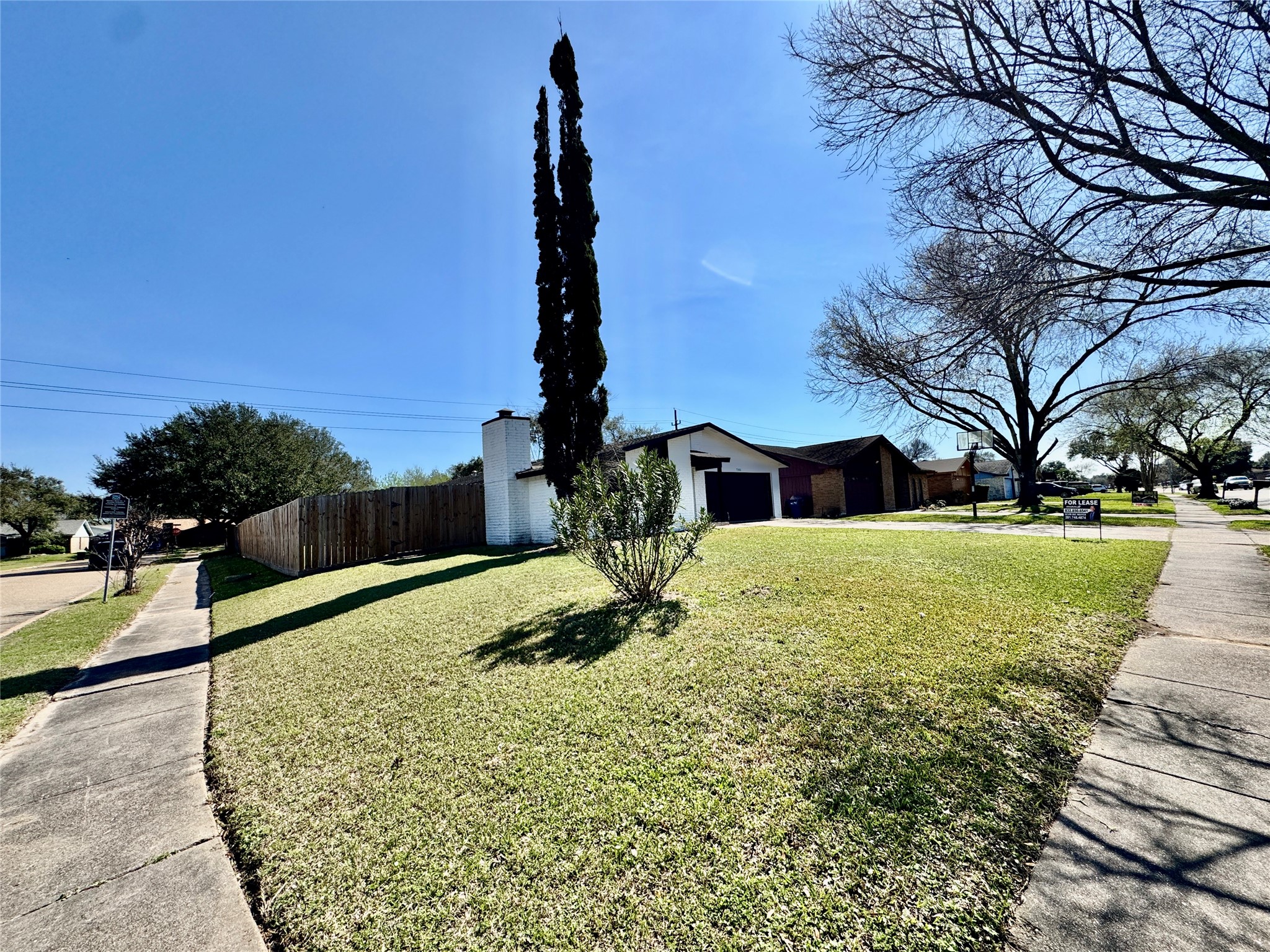 7203 Addicks Clodine Road Houston, TX 77083 - Photo 3 of 21 a view of a garden with a slide