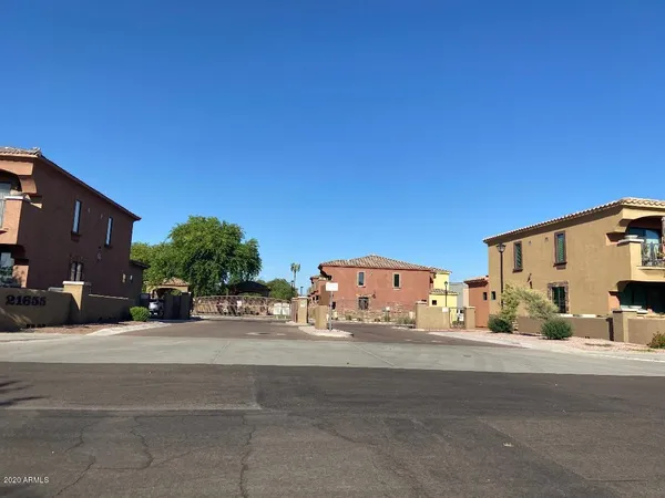 a street view with flat screen tv