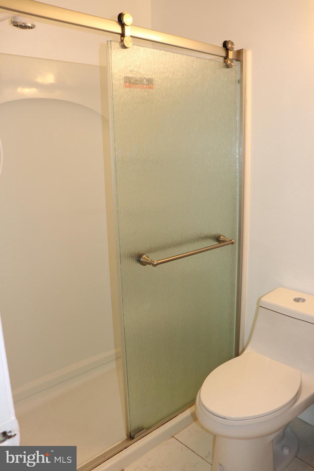 Hallway bathroom