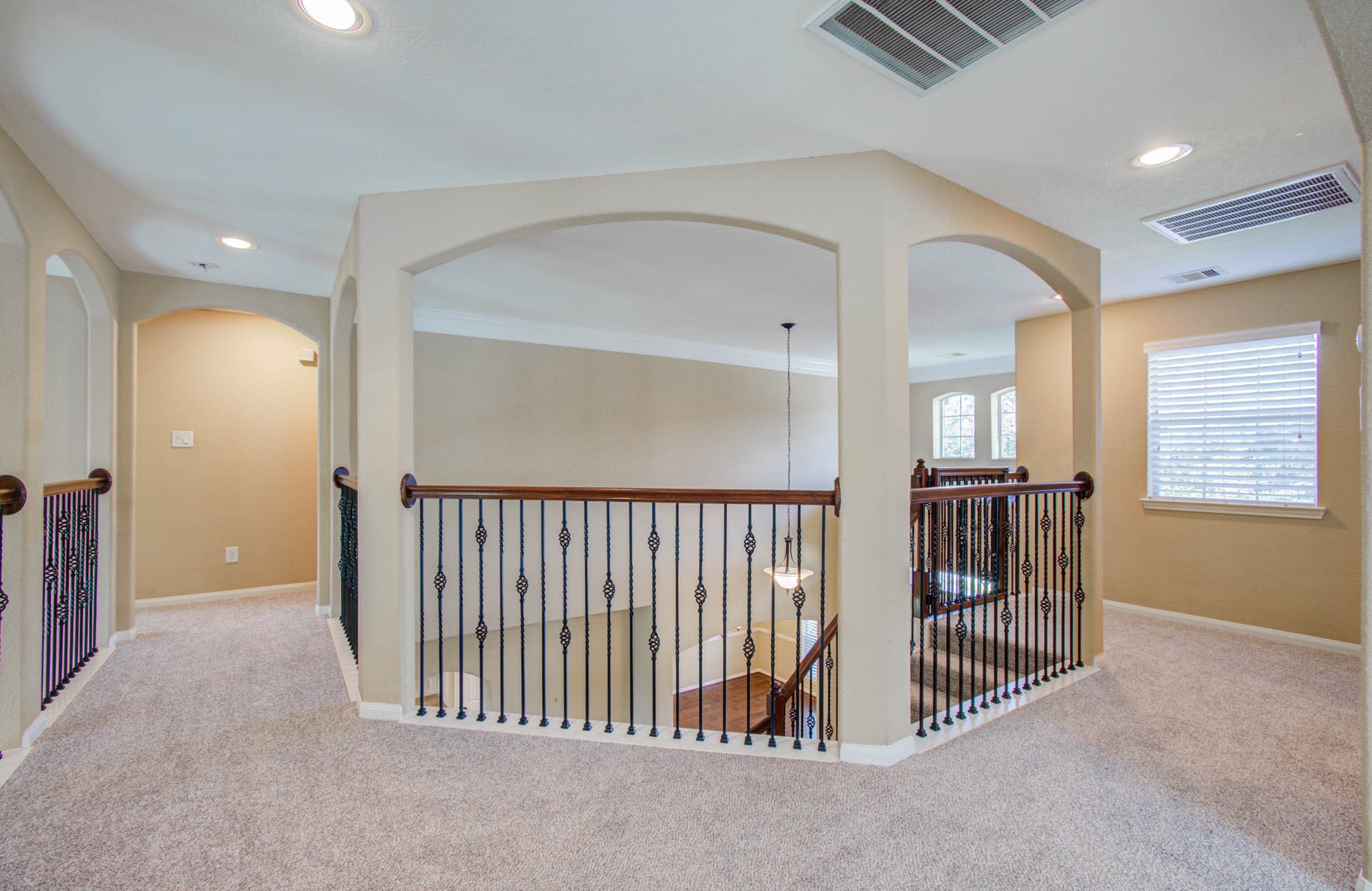 21331 Parham Circle Spring, TX 77388 - Photo 31 of 48 Upstairs hallway leading to all secondary bedrooms.