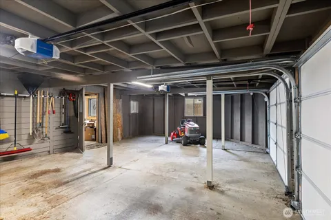 a view of room with a desk