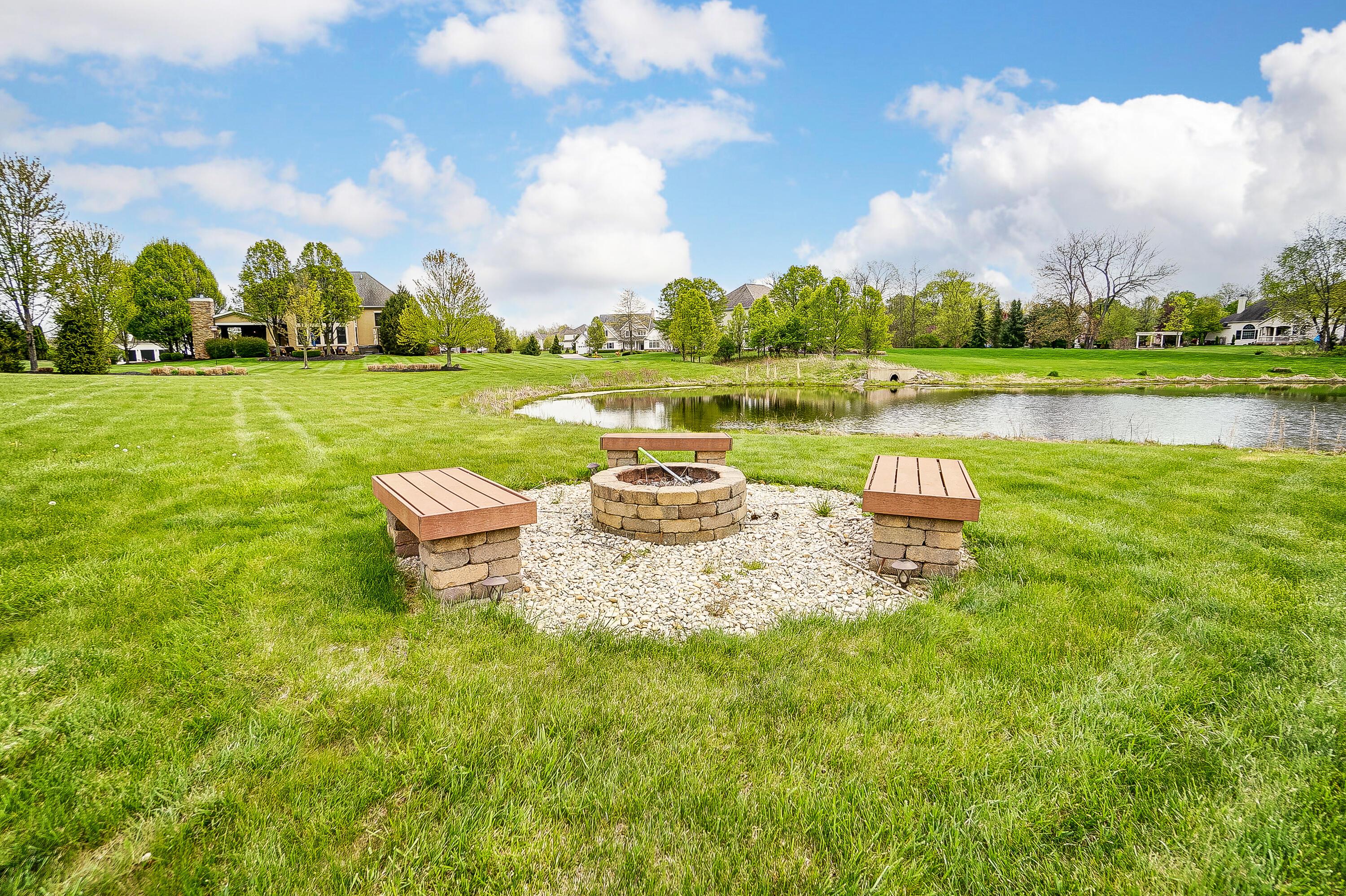 5292 Summer Ridge Lane Galena, OH 43021 - Photo 9 of 46 Relax by the pond