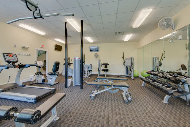 swimming pool view with a garden space