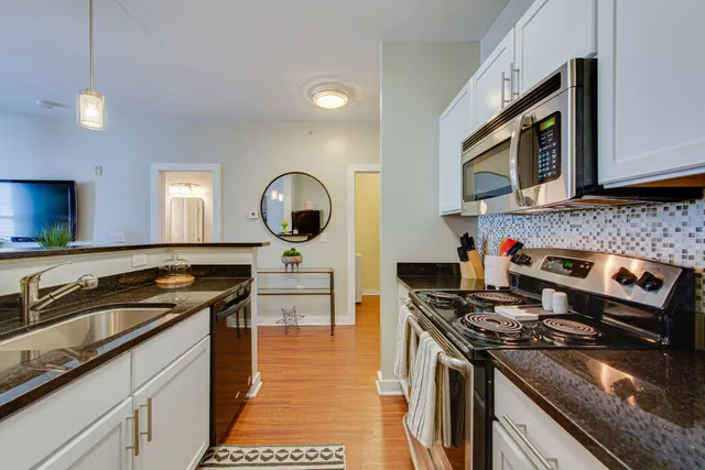 a room with storage and utility