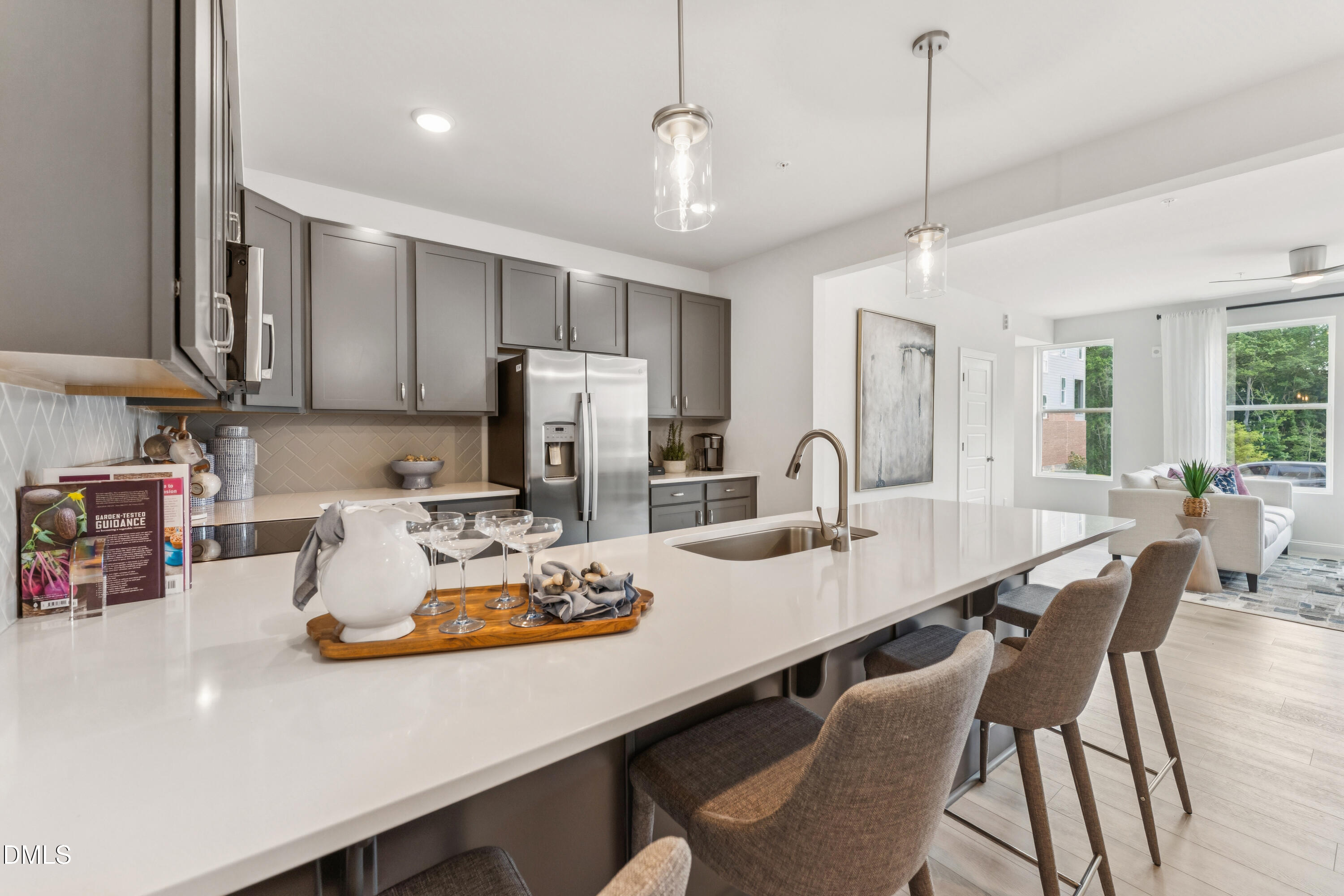 100 Parks Edge Way, Unit 100 Wake Forest, NC 27587 - Photo 5 of 24 Kitchen 3 Tessa