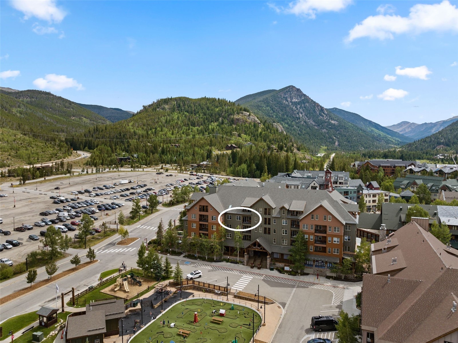 100 Dercum Square, Unit 8394 Keystone, CO 80435 - Photo 44 of 50 Aerial view with a mountain view