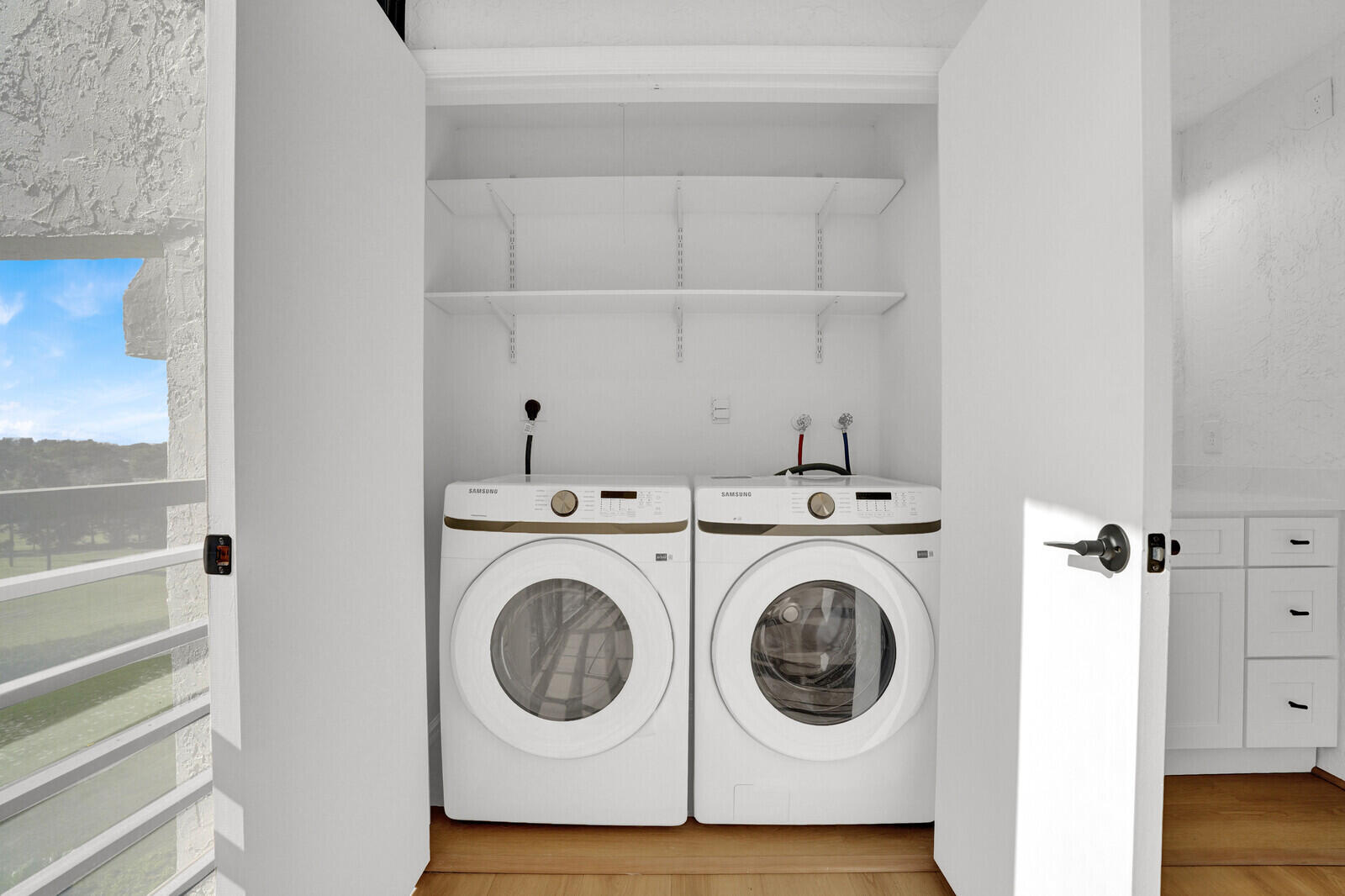 9260 Southwest 14th Street, Unit 2508 Boca Raton, FL 33428 - Photo 35 of 49 a utility room with dryer and washer