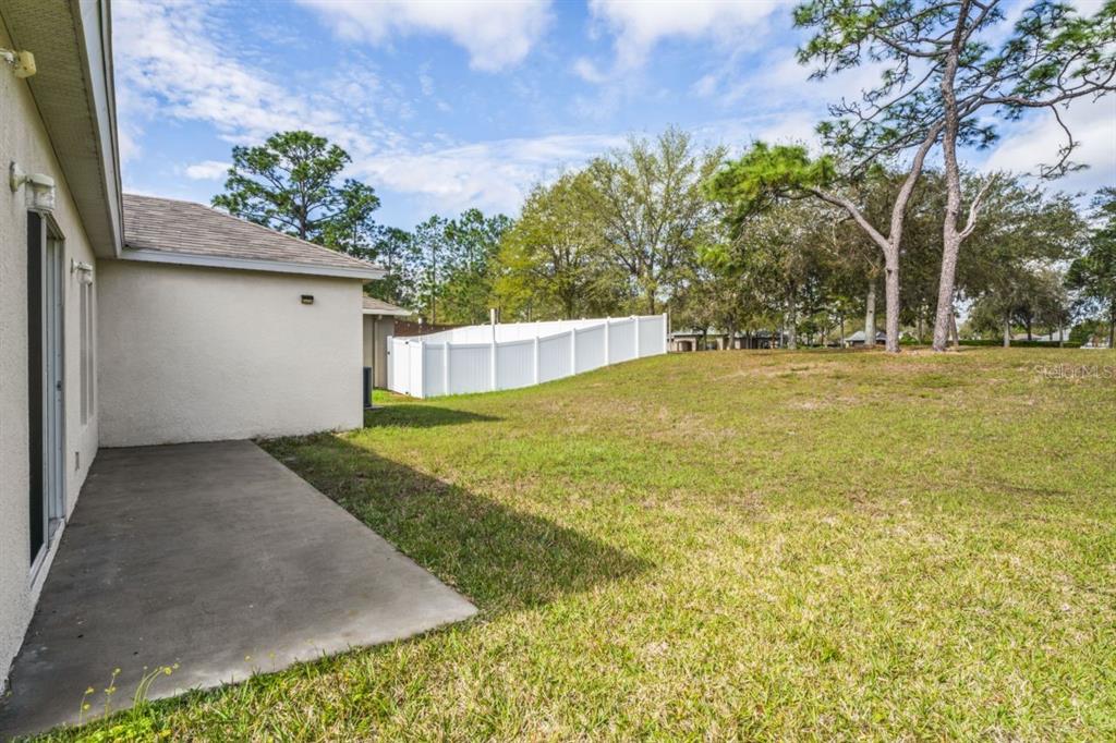 571 Old Windsor Way Spring Hill, FL 34609 - Photo 38 of 61 a view of back yard of the house