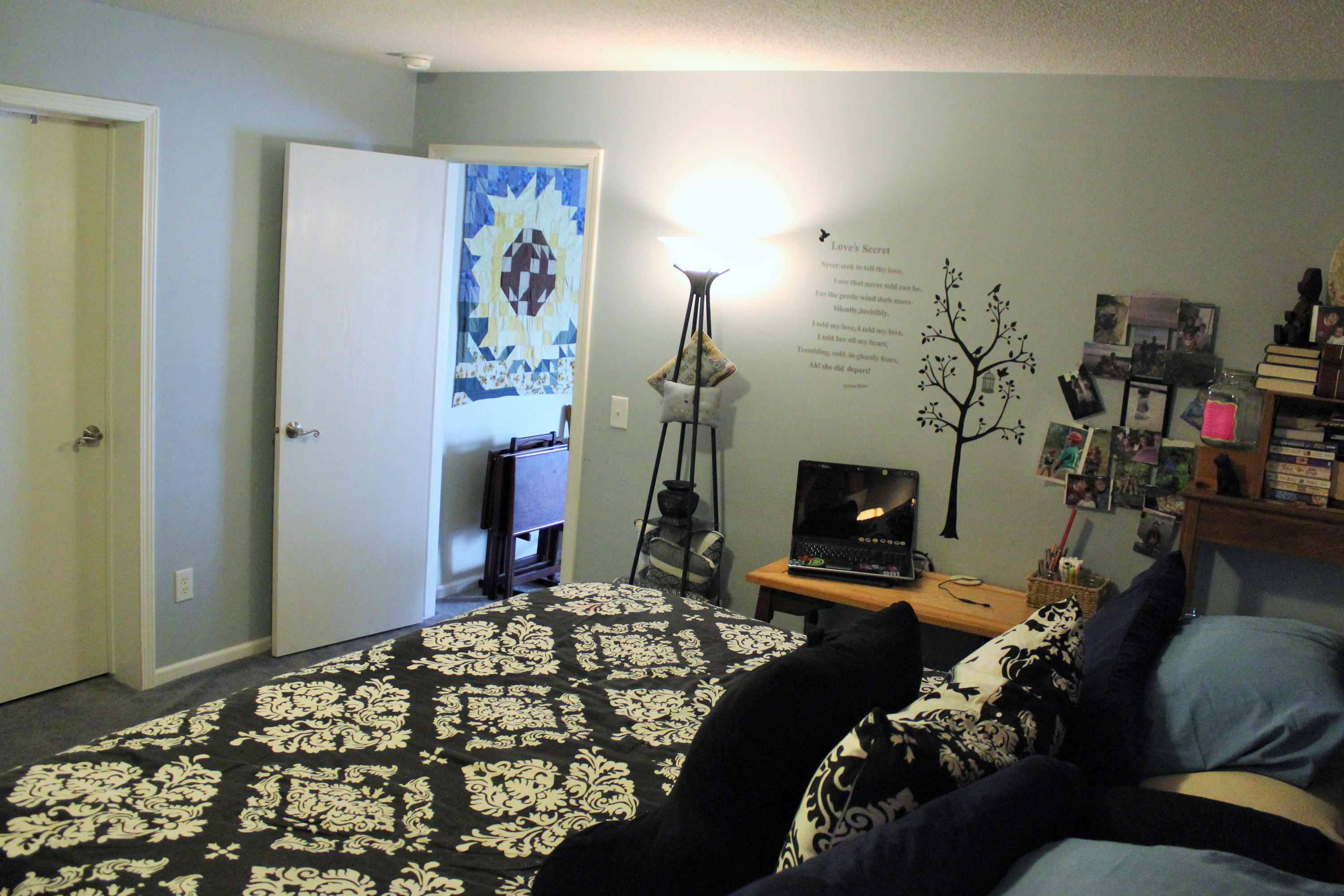 200 Kent Road Wirtz, VA 24184 - Photo 11 of 30 a bedroom with bed and a window