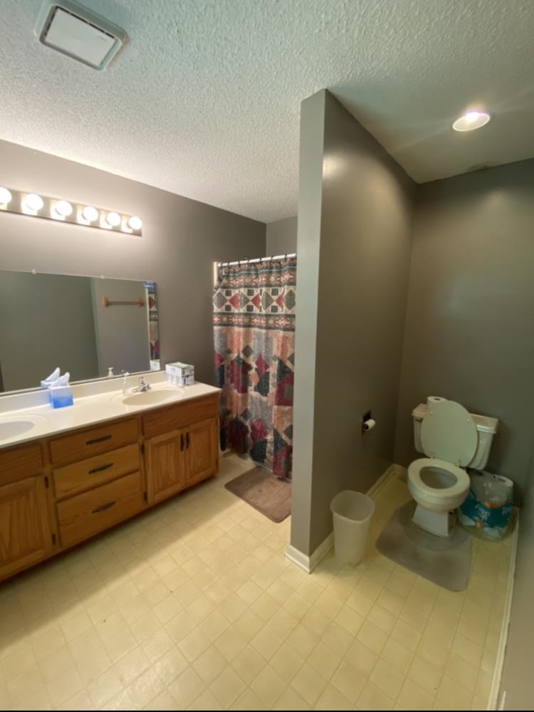 755 Old Toone Road Toone, TN 38381 - Photo 18 of 25 a bathroom with a sink mirror and a toilet