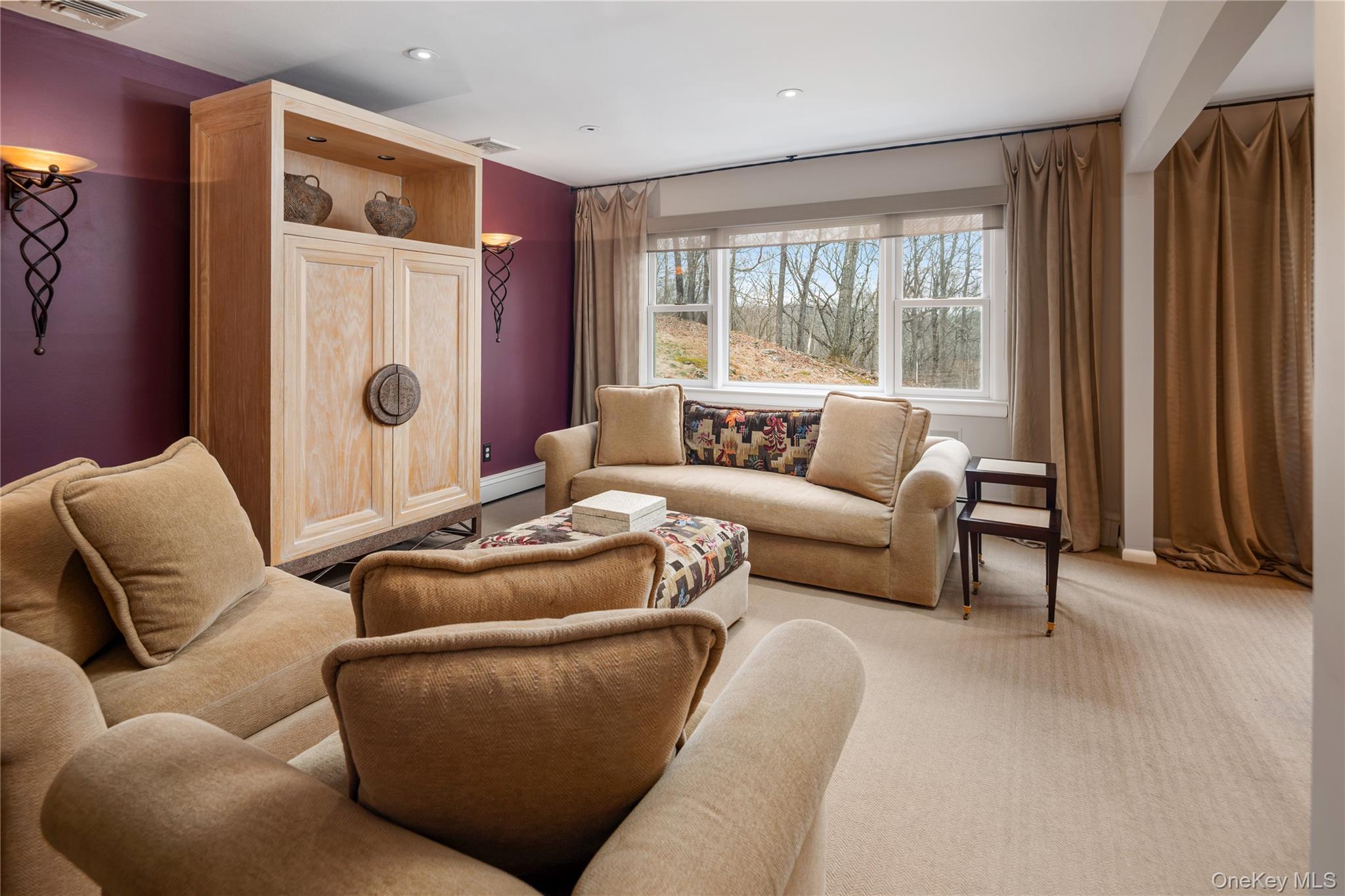 39 Mayberry Road Chappaqua, NY 10514 - Photo 11 of 44 a living room with furniture and a large window