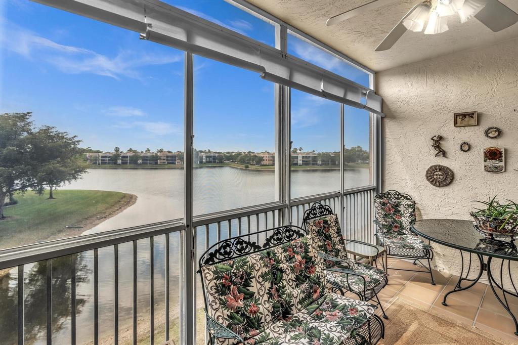 7715 Southampton Terrace, Unit 301 Tamarac, FL 33321 - Photo 38 of 76 a view of balcony with furniture